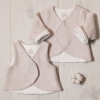 Coffret maternité - 2 tenues complètes chaude en coton bio