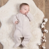 Coffret bio pour bébé  4 bodys, 4 pyjamas et accessoires en coton bio