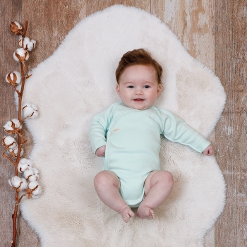Body croisé coton Bio de la naissance au 12 mois