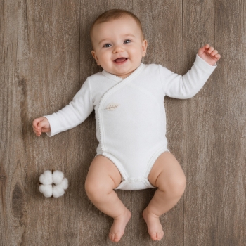 Body croisé bio bebe 6 mois