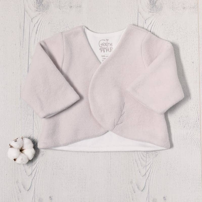 Veste polaire en coton biologique